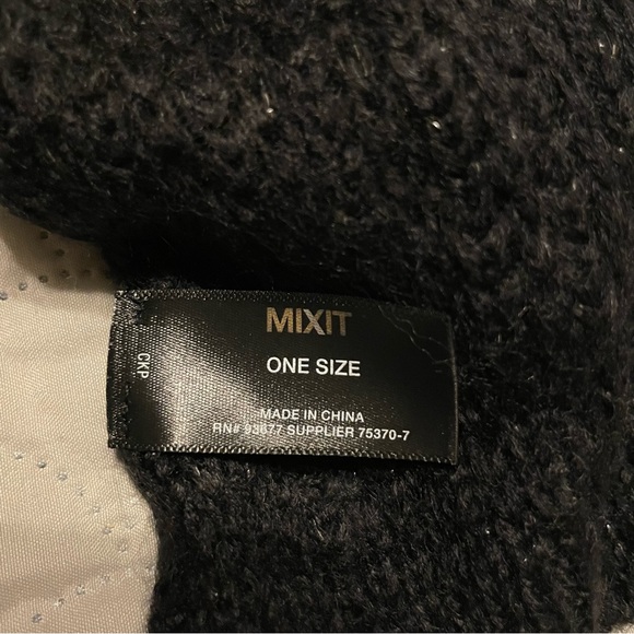 Black Scarf with Multicolored Jewels, NWT! - Picture 6 of 6